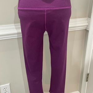 Purple capris